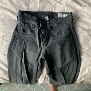 Rag & Bone gray skinny jeans